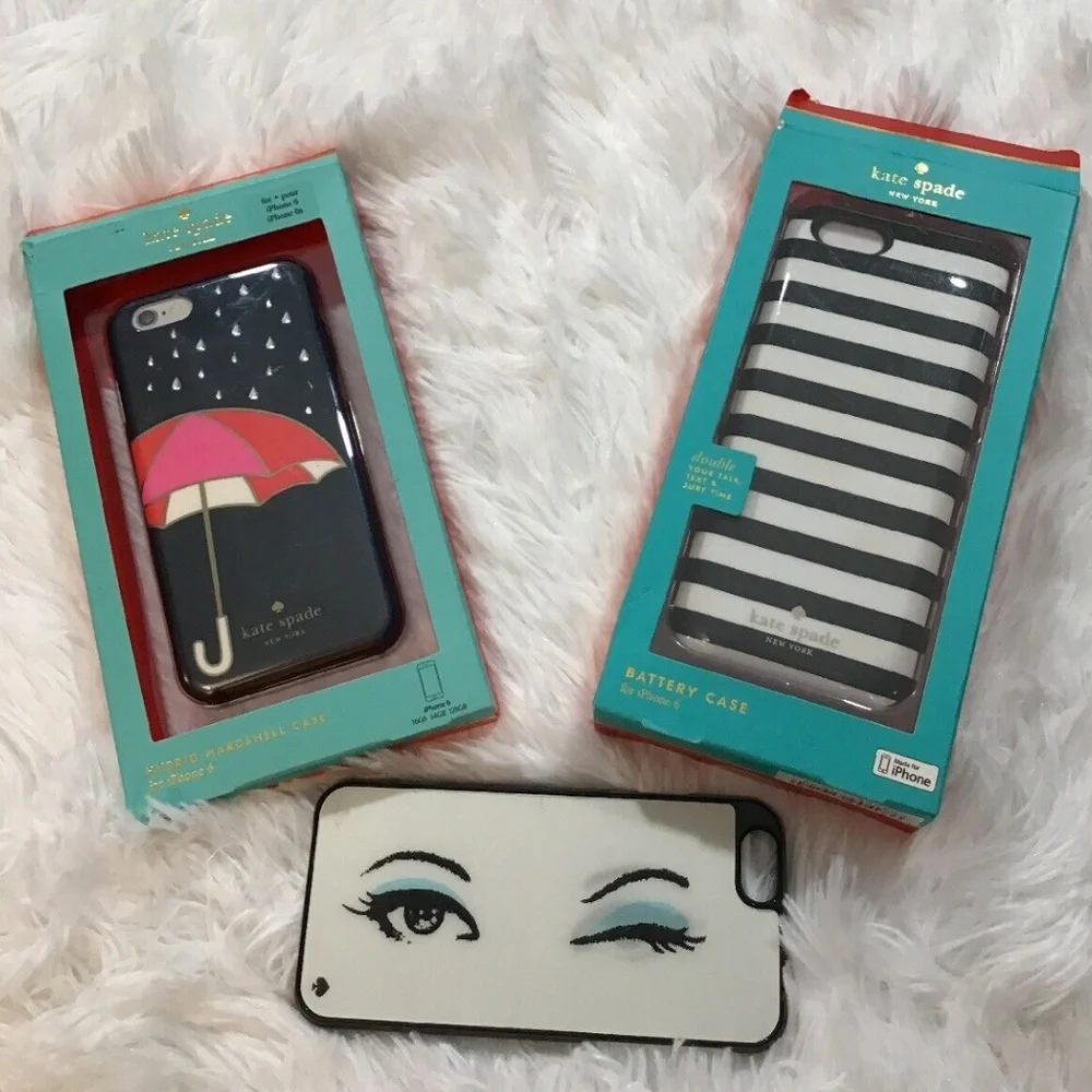NEW/USED Kate Spade [LOT Of 3 ]‎ Iphone 6 cases